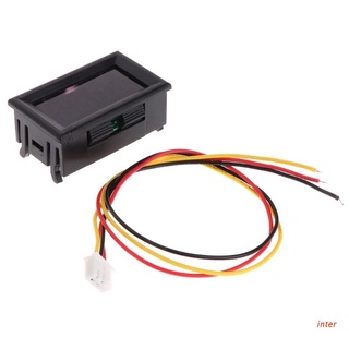 inter 2 en 1 led tacómetro medidor digital rpm voltímetro para auto motor rotación velocidad