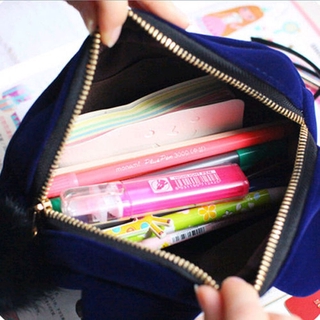 YUXIN Multi-function Bags Cute Cosmetic Bag Handbag Pouch Cat Organizer Bag Portable Make-up Travel Toiletry Bags Zipper Style Makeup Bag/Multicolor (4)