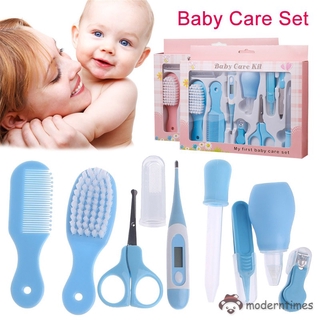 mt bebé cuidado de la salud conjunto portátil bebé recién nacido kit de herramientas de aseo de los niños kit de seguridad cortador de uñas