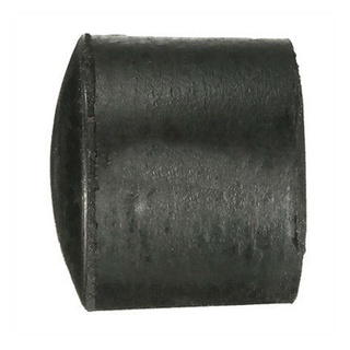 Negro engrosado mesa y silla cubierta de pie antideslizante protector pie cubierta de tubería de acero vaina (6)