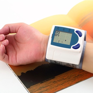 copylong Digital LCD muñeca Monitor de presión arterial corazón B-comer frecuencia medidor de pulso