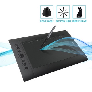 naviforce HUION H610 PRO V2 Tablet gráfica profesional Digital dibujo Tablet con pluma libre de batería función de inclinación 8192