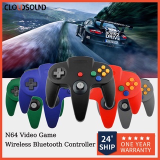 N64 Controlador De Videojuegos/Gamepad + Cable De Carga Para Nintendo Switch Joystick Inalámbrico Bluetooth Pro