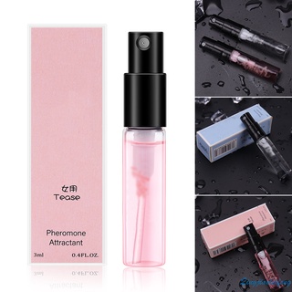 3ml feromonas Perfume Spray para conseguir inmediatas mujeres masculina atención Premium aroma grandes regalos de vacaciones