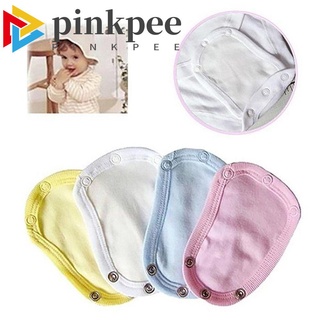 pinkpee 4 colores durable pañal alargar bebés mono extender mono almohadillas nuevo mono extender algodón suave cambio almohadillas cubre/multicolor