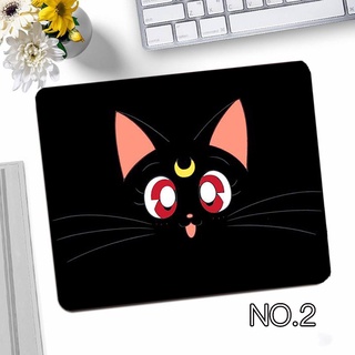 [Hello Kitty] de dibujos animados Sailor Moon Moon gato impreso alfombrilla de ratón juego oficina hogar Multimedia ordenador teclado antideslizante ratón almohadilla (4)