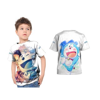 Doraemon 01 3D Fullprinting camiseta infantil última y