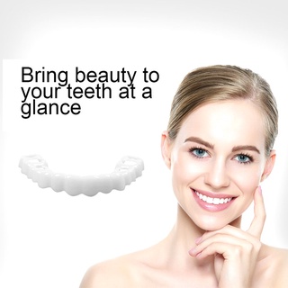 * lhe silicona cosmética snap on instant perfect smile comfort fit flex dientes chapas