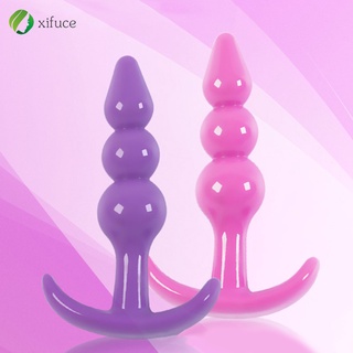 [XF] bolas anales de silicona Plug G-Spot estimulación hombres mujer juguete sexual regalo