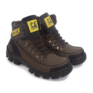 Zapatos de seguridad de arrastre CATERPILLAR ARGON marrón botas de seguridad de los hombres de trabajo de campo de trabajo (1)
