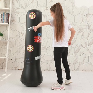 Saco de arena inflable de boxeo independiente engrosado boxeo saco de boxeo para adultos niños Fitness ejercicio