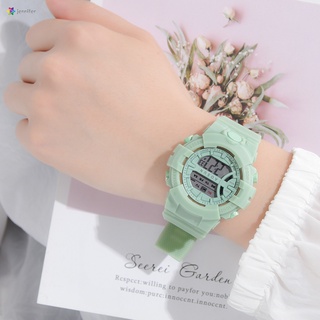 Reloj Digital electrónico multifuncional moda reloj Casual reloj de pulsera para mujeres niñas (1)