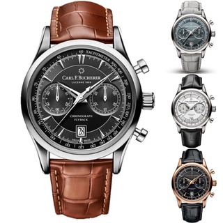 Relojes de moda para hombres de negocios relojes de lujo relojes de pulsera de cuero de cuarzo relojes de pulsera relojes permanentes relojes de pulsera de 3 diales