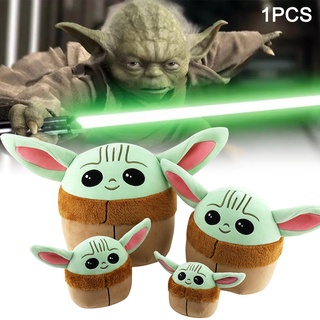 Baby Yoda Plush Toy Elastic Plush Stuffed Soft Cute Doll Toy Gift for Kids (1)