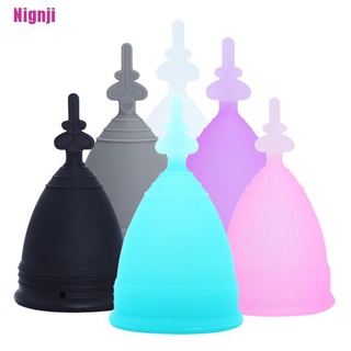 [Nignji] copa Menstrual para mujer producto de higiene femenina Vagina de silicona de grado médico