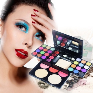 [purpleu]Kit De maquillaje para mujer cosméticos compacto completo Kit de maquillaje Facial paleta de maquillaje conjunto