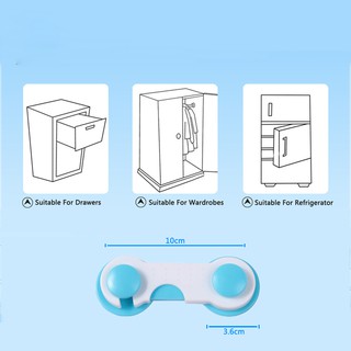 Cerradura De seguridad con cajón Multifuncional Para seguridad Para bebés (3)