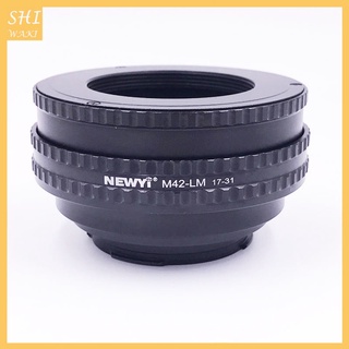 [SHIWAKI] Adaptador de anillo helicoide de enfoque de Metal para lente de cámara