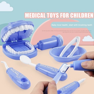 Dentista juguete pretender juego cheque modelo de dientes Kit de simulación educativa niños niños Doctor juego