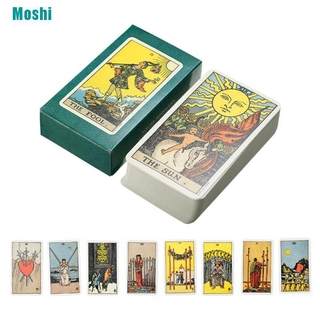 (Moshi) 1 caja De Cartas mágicas De juego De Cartas compatibles/Tarot 78