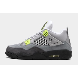Nike Air Jordan 4 SE Neon Cool Gris/Volt-Wolf-Anthracite CT5342-007 Zapatos De Baloncesto