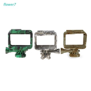 flower7 Wear-resistant Camouflage Protective Frame Case Housing Shell Protector for GoPro Hero 5 6 7 Black Camera Accessories Kit