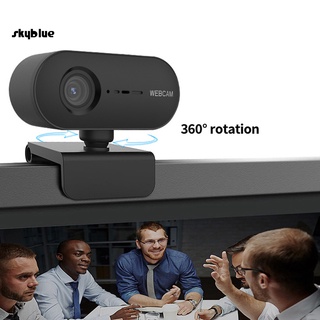 [Sy] cámara Web de micrófono incorporado 1080P CMOS USB2.0 videocámara rápida ligera para teleconferencia