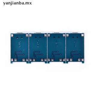 yanba 4pcs/lote 5v micro usb 1a 18650 cargador de batería de litio módulo de carga de la junta.