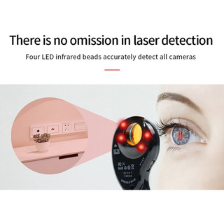 Portable Anti-Spy Hidden Camera Laser Detector Spy Camera Finder with Four IR Light Anti Spy Detector Counter Intelligence (5)