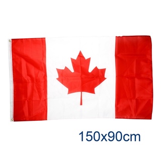 New Canada bandera nacional de canadá olimpiadas de servicio pesado al aire libre 150*90cm 5*3 pies ☆Dysunbey