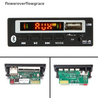 Floweroverflowgrace Bluetooth 5.0 MP3 Player Music Audio Decoder Board USB TF FM Radio MP3 Module FFG