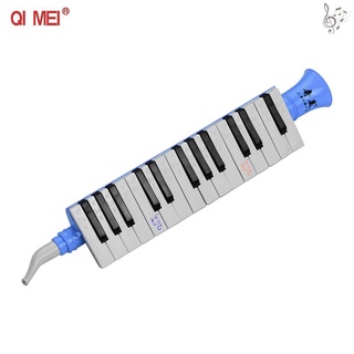 Gd QI MEI QM27A 27 teclas Keybokard armónica portátil melódica instrumentos de educación Musical para principiantes estudiantes azul