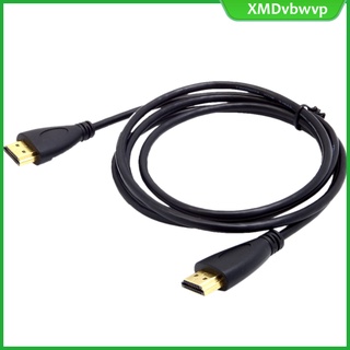 [vbwvp] cable hdmi 1m/1.5m/2m/3meter/5m/10m hdmi macho a hdmi macho conector cable adaptador 1.4v 1080p 3d para pc hdtv ps3 (1)