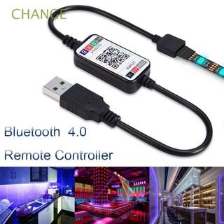 CHANGE Practical USB Cable Mini Smart Phone Control RGB LED Strip Light Controller Wireless Flexible 5-24V Hot Bluetooth 4.0
