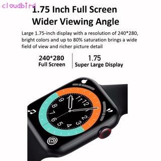 T500 X8 Plus Smart watch pantalla completa llamada Bluetooth 44 mm SmartWatch Monitor de frecuencia cardíaca presión arterial (6)