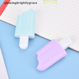 ggmx 6 unids/pack lindo helado color caramelo resaltador de oficina suministros escolares calientes