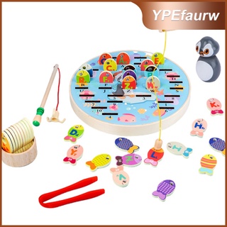 [venta caliente] número alfabeto juego de pesca de juguete conjunto de peces captura juegos para niños regalo de cumpleaños, ejercicios finos mejorar los niños\'s