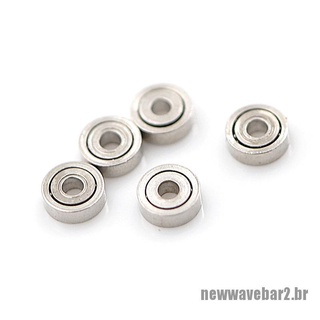 10 pzas rodamientos miniaturas 681zz metal abierto micro rodamientos 1x3 x 1mm (5)