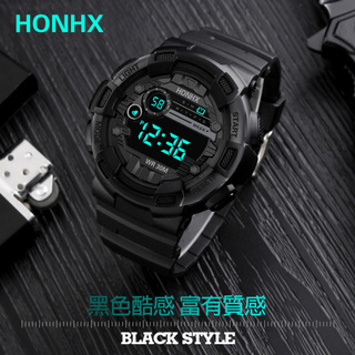 HONHX seis estilos de relojes electrónicos deportivos geniales con cuatro botones (1)