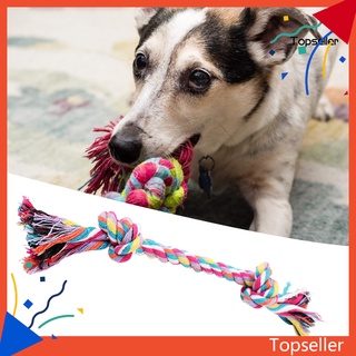 Topseller Dog Chew Knot Sturdy Interactive Portable Braided Bone Rope Pet Molar Toy for Home