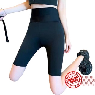 1 Pcs Thin Five-point Pants Tight Safety Pants Women's Outer Spring Summer Pants And Wear Yoga R0I8