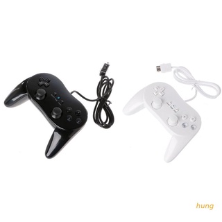 hung classic control de juego con cable para juegos pro gamepad control para wii