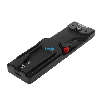 LES Replacement Quick Release Tripod Plate Adapter for Sony Panasonic Shoulder Camcorder VCT-14 Accessories