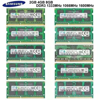 Samsung 2GB 4GB 8GB 8500S 10600S 12800S DDR3L DDR3 1066Mhz 1333Mhz 1600Mhz 204Pin SODIMM memoria RAM PC3L PC3 8500S 10600S 12800S Notebook RAM