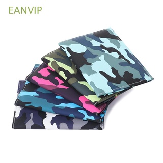 EANVIP Unisex Passport Cover Universal World Bag Protector Travel Cover Case Credit Card Holder Waterproof Army Camouflage New Fashion ID Case PU Ticket Passport Holder /Multicolor