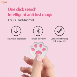 * Mini Alarma Anti Perdida Cartera Buscador De Llaves Inteligente Etiqueta Bluetooth Rastreador GPS Localizador Llavero Mascota Perro Niño srgyrt