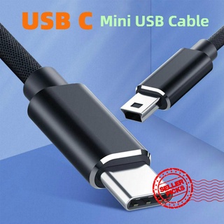 Type-c to Mini 5P USB Cable Type-c to Mini T-port OTG R5I9 (1)