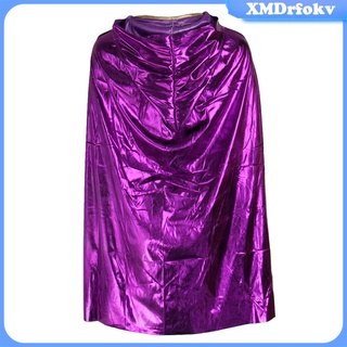 [rfokv] capa resplandeciente con capucha capa para niños disfraz de baile disfraz capa de navidad disfraz vestido (8)