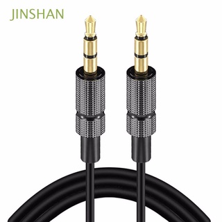 jinshan cable auxiliar de audio de alta calidad para ordenador macho a macho cable de audio conectar cable auxiliar para teléfono cables de ordenador accesorios de auriculares altavoz línea auxiliar jack 3,5 mm/multicolor