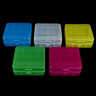 [yyyulinintellcool] 26650 caja de plástico duro titular de la caja de almacenamiento de la caja organizadora de batería (2)